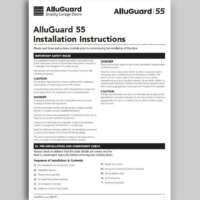 Allu Guard 55 Instructions